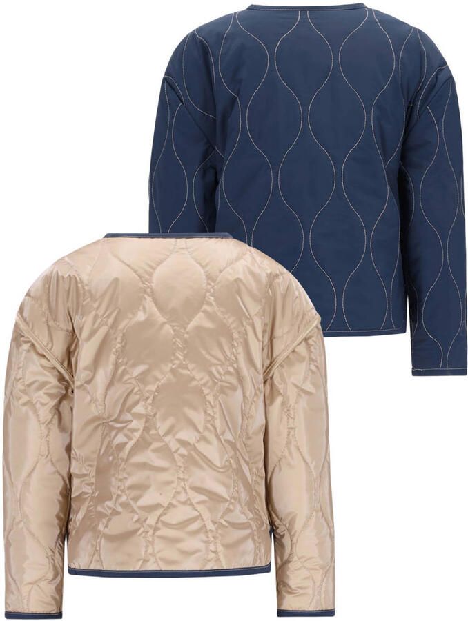 Like Flo reversible jas donkerblauw - Foto 2