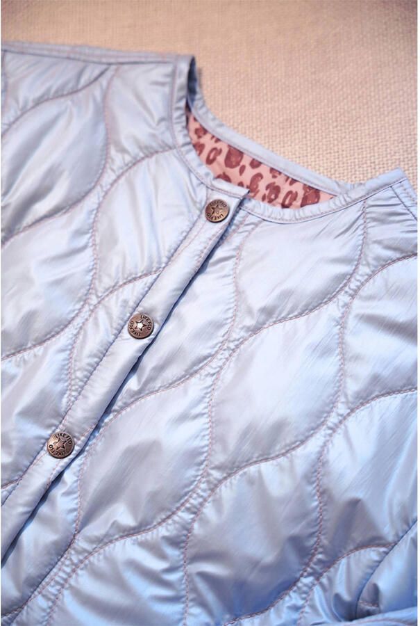 Like Flo reversible jas lichtblauw - Foto 2
