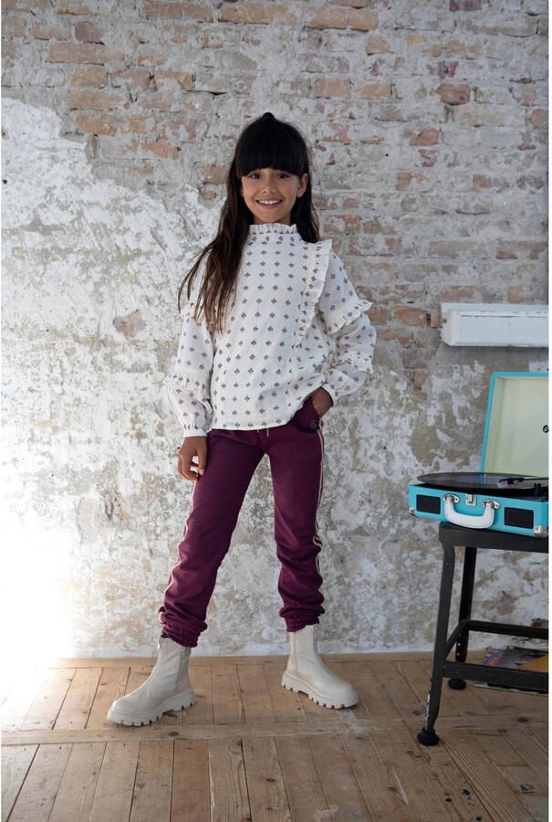 LIKE FLO Meisjes Broeken F208-5600 Aubergine - Foto 2