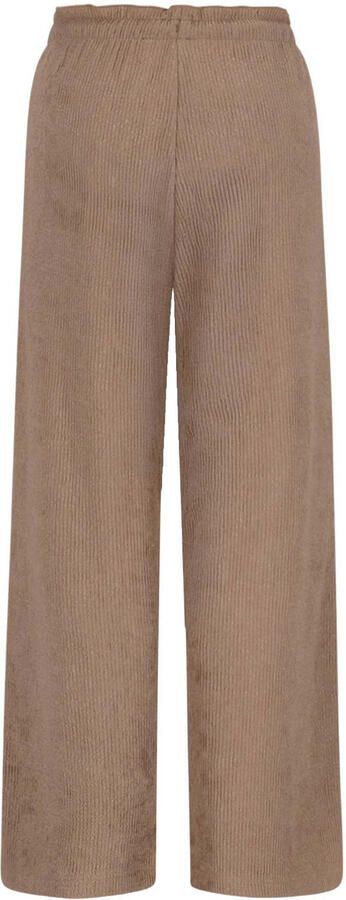 LIKE FLO Meisjes Broeken Fenna Satin Plisse Pants Khaki - Foto 4