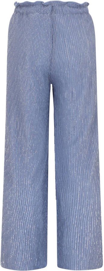 Like Flo straight casual broek lichtblauw
