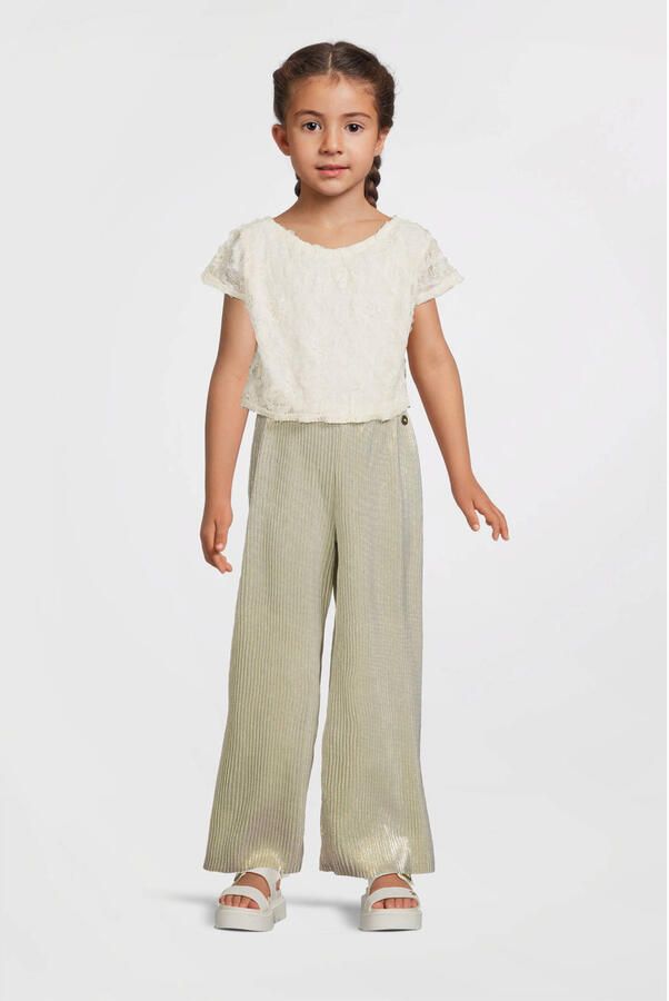 LIKE FLO Meisjes Jumpsuits Flo Girls Jumpsuit Ecru - Foto 5