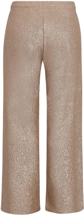 Like Flo straight leg casual broek goud - Foto 3