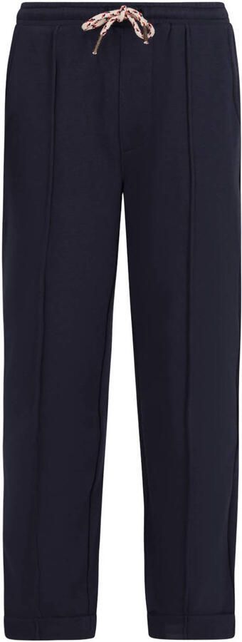 Like Flo straight leg sweatpant marineblauw