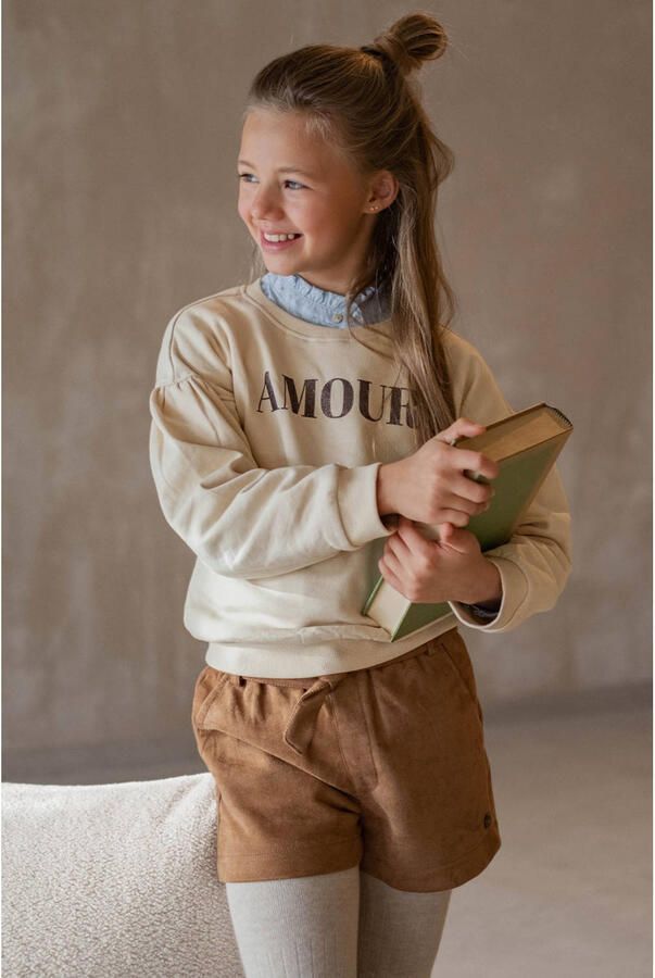 LIKE FLO Meisjes Truien & Vesten Danee Flo Sweater Ecru - Foto 3