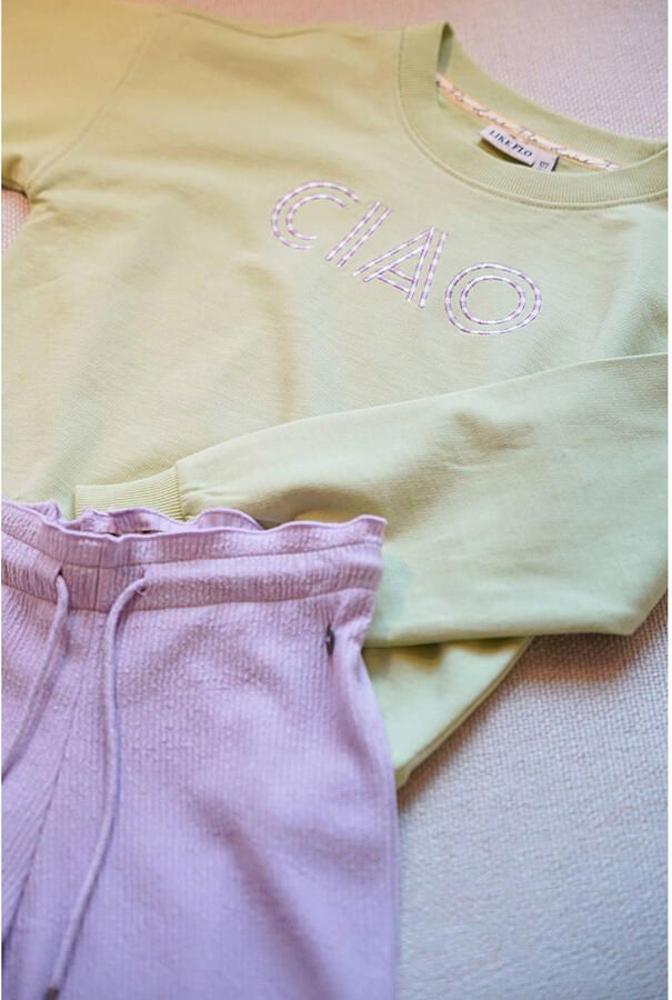 Like Flo sweater lichtgroen - Foto 2