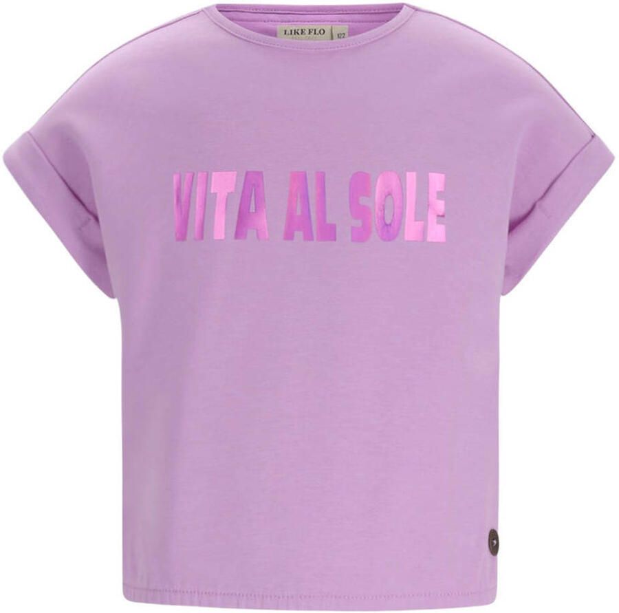 Like Flo T-shirt lila