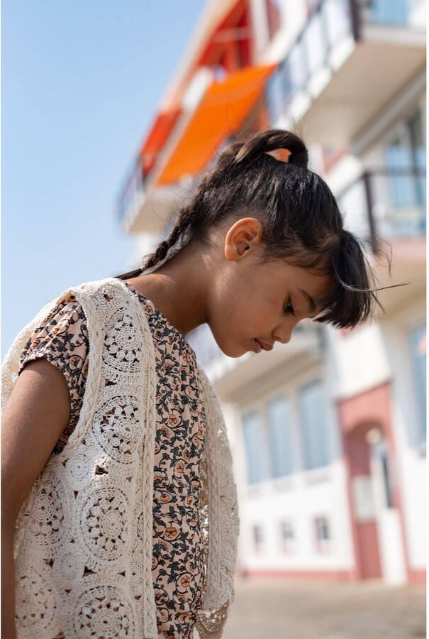 LIKE FLO Meisjes Tops & T-shirts Flo Girls Top Gebroken Wit - Foto 4