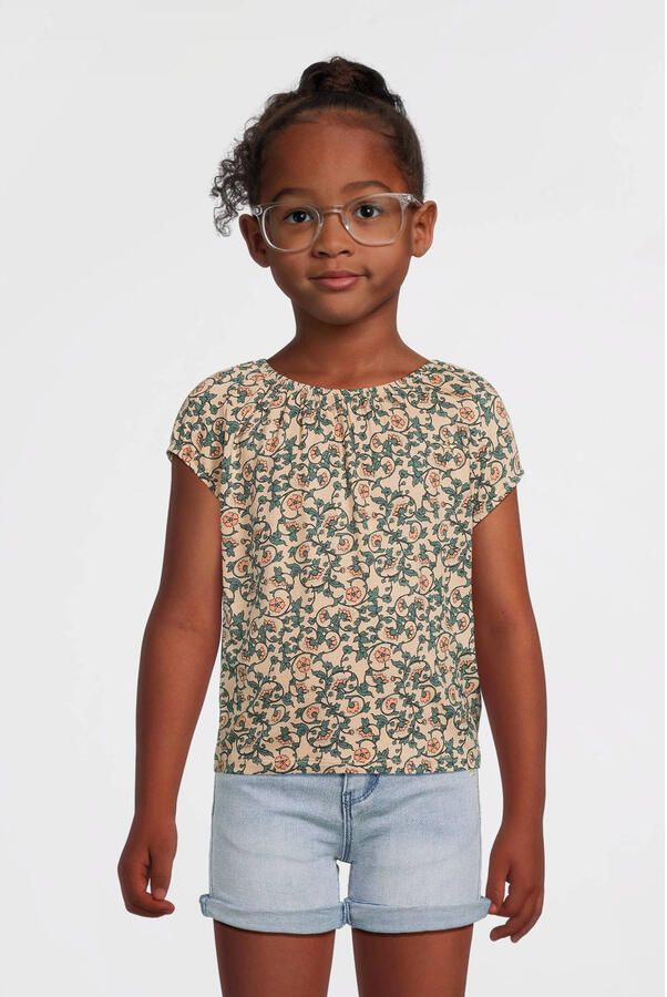 LIKE FLO Meisjes Tops & T-shirts Flo Girls Top Gebroken Wit - Foto 5