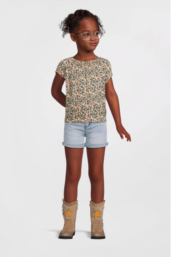 LIKE FLO Meisjes Tops & T-shirts Flo Girls Top Gebroken Wit - Foto 6