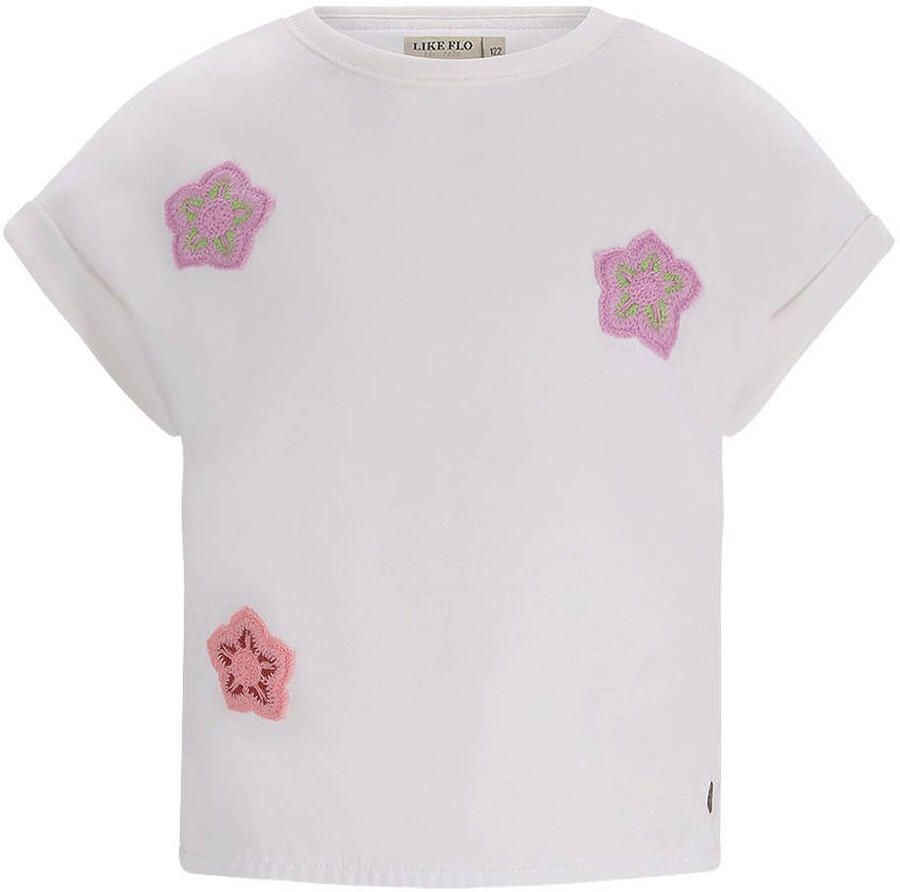 Like Flo T-shirt wit