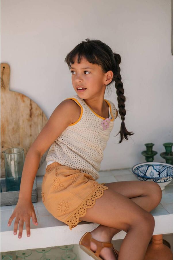 Like Flo top ecru crochet - Foto 2