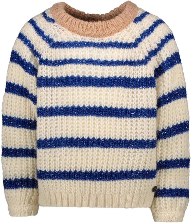 LIKE FLO Meisjes Truien & Vesten F208-5317 Blauw wit Gestreept - Foto 3