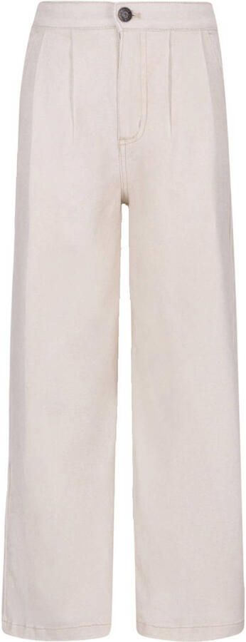 LIKE FLO Meisjes Broeken Fyke Coated Denim Pants Ecru - Foto 5