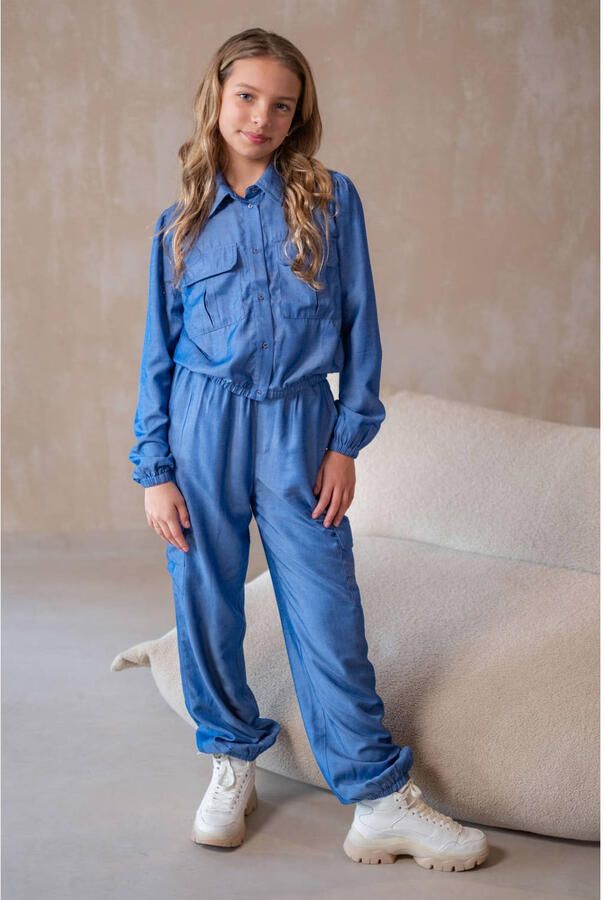 Like Flo Young casual broek blauw