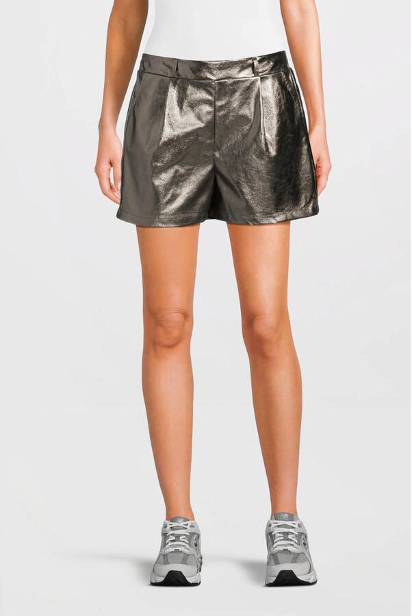 LIKE FLO Meisjes Broeken Fantasy Flo Metallic Short Zilver - Foto 5