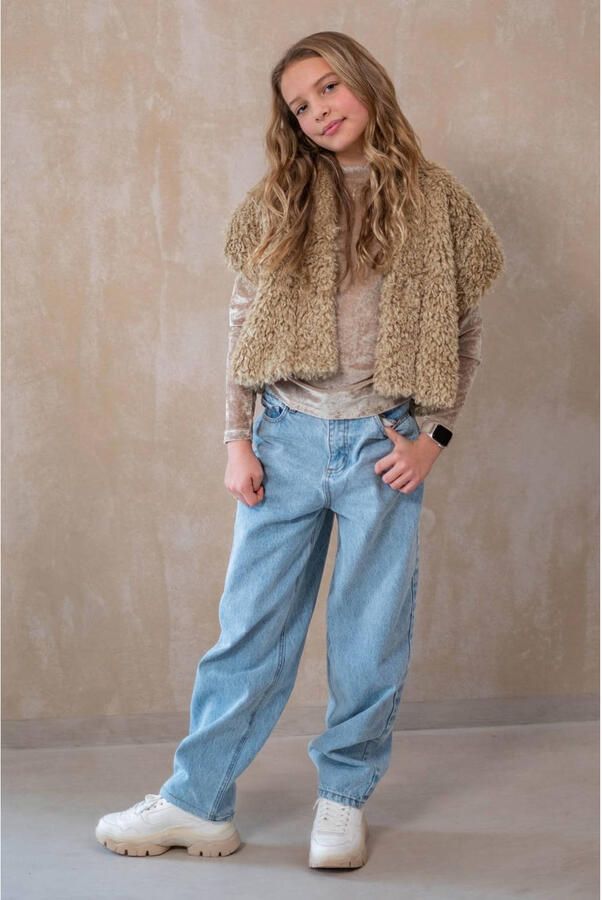 LIKE FLO Meisjes Jeans Farrel Flo Denim Pants Lichtblauw - Foto 4