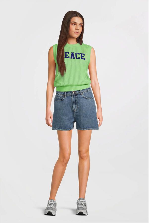 LIKE FLO Meisjes Truien & Vesten Diana Flo Spencer Lime - Foto 2