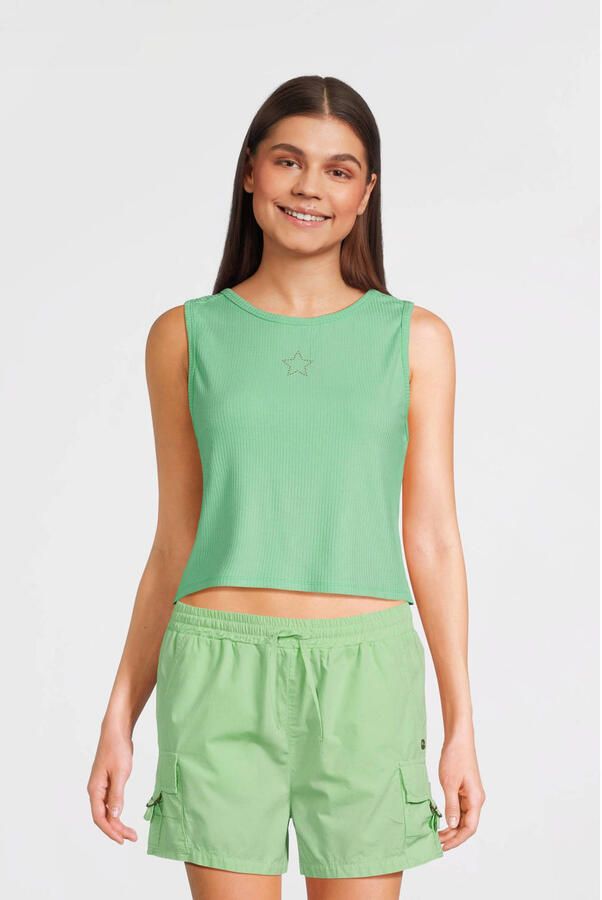 LIKE FLO Meisjes Tops & T-shirts Essie Flo Tank Top Groen - Foto 2