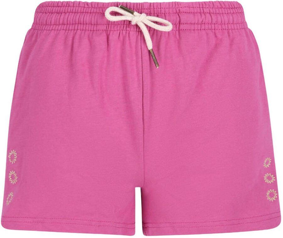 Like Flo Young regular waist sweatshort fuchsia Korte broek Roze Meisjes Katoen
