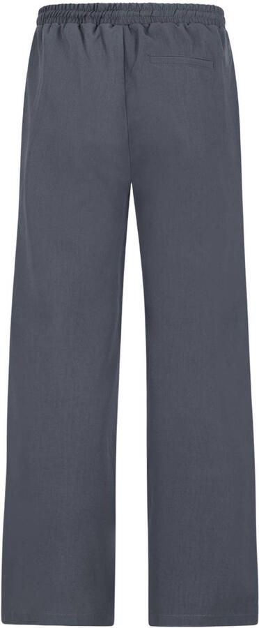 Like Flo Young wide leg casual broek antraciet - Foto 2