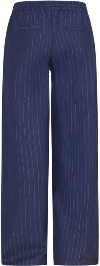 Like Flo Young wide leg casual broek blauw - Foto 2