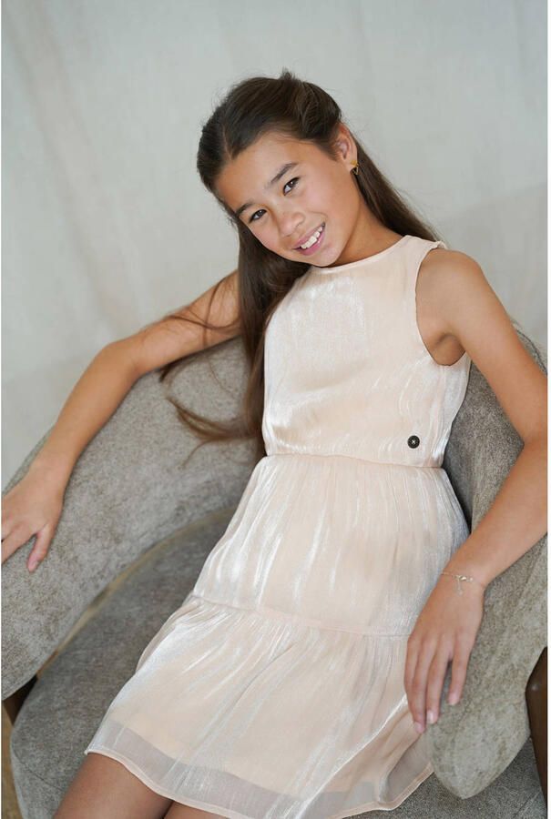 LIKE FLO Meisjes Jurken Maddy Flo Sleeveless Dress Zand - Foto 4