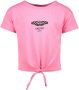 Like Flo T-shirt met printopdruk roze Meisjes Viscose Ronde hals Printopdruk 104 - Thumbnail 1