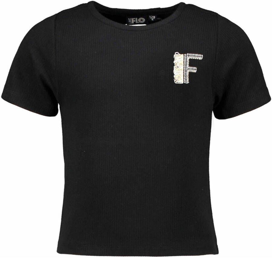 Like Flo T-shirt zwart
