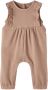 LIL' ATELIER Baby Rompers & Boxpakken Nbfdono Loose Sweat Overall Bruin - Thumbnail 2