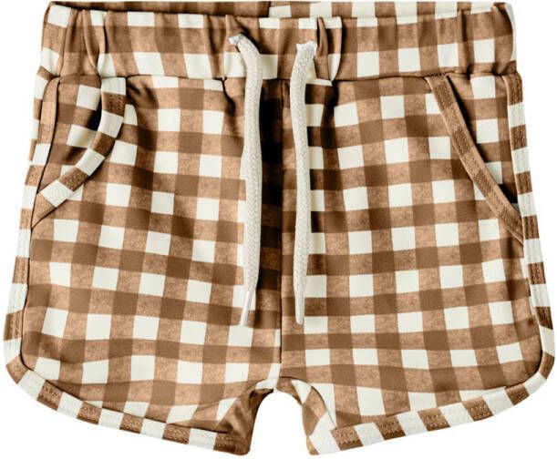 LIL' ATELIER Baby Zwemkleding Nbmfauno Loose Swim Shorts Oranje