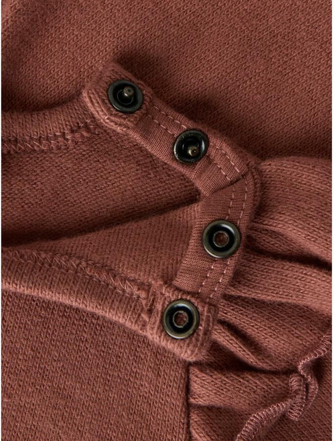LIL' ATELIER Baby Jurken Nbfthoro Ls Loose Body Dress Lil Bruin - Foto 4