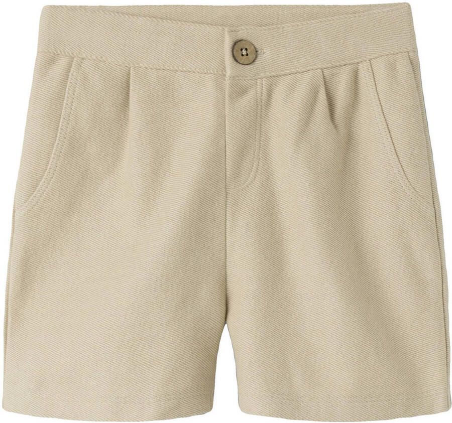 LIL' ATELIER MINI barrel regular waist casual short beige - Foto 4