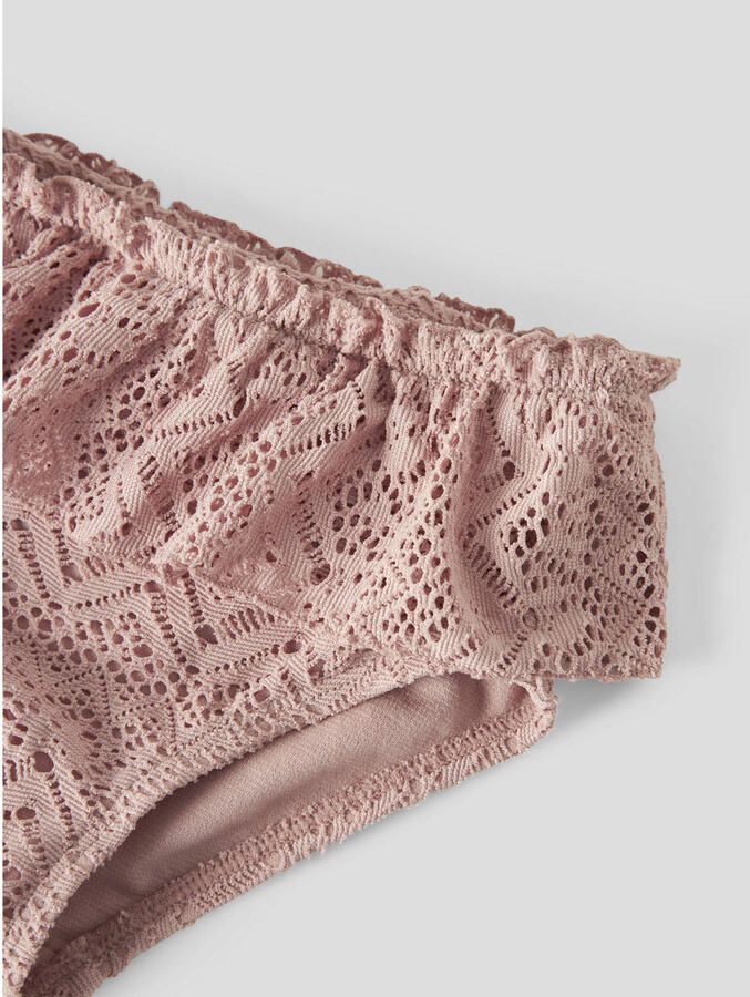 LIL' ATELIER Meisjes Zwemkleding Nmffeline Swim Set Lil Roze - Foto 5