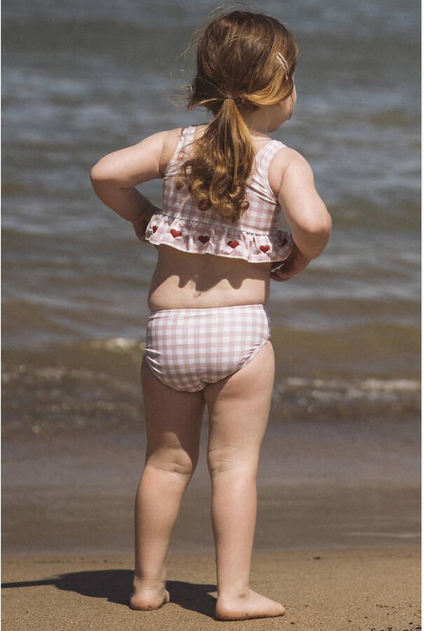LIL' ATELIER Meisjes Zwemkleding Nmffinley Swim Set Lil Roze - Foto 4