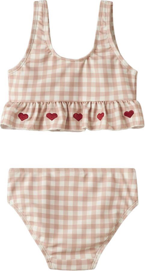 LIL' ATELIER Meisjes Zwemkleding Nmffinley Swim Set Lil Roze - Foto 5