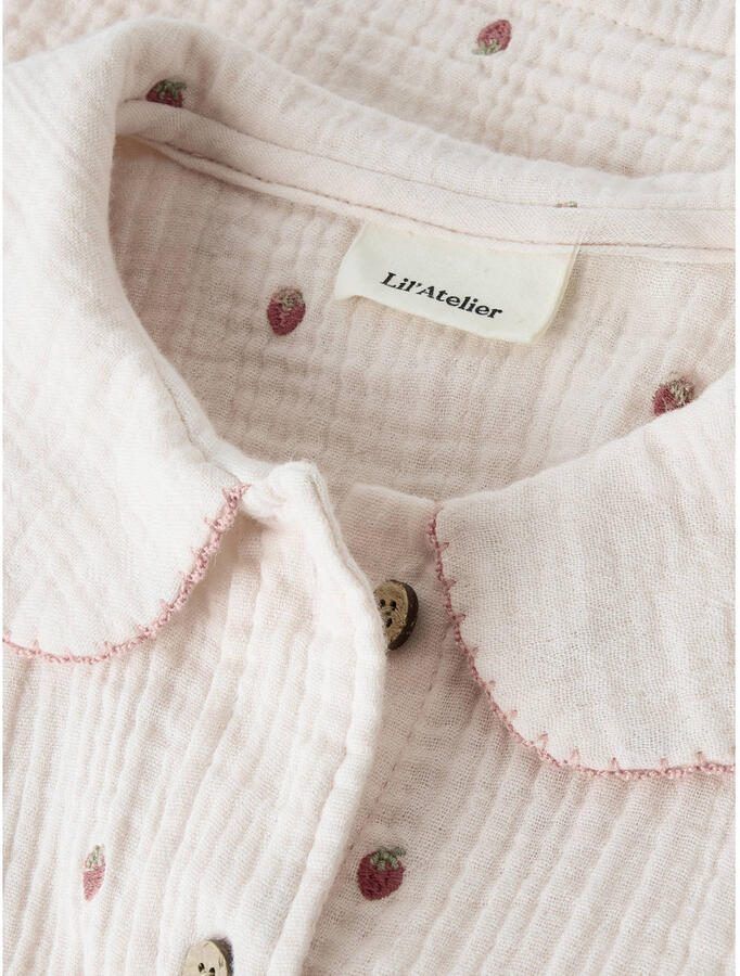 LIL' ATELIER MINI blouse lichtroze - Foto 3