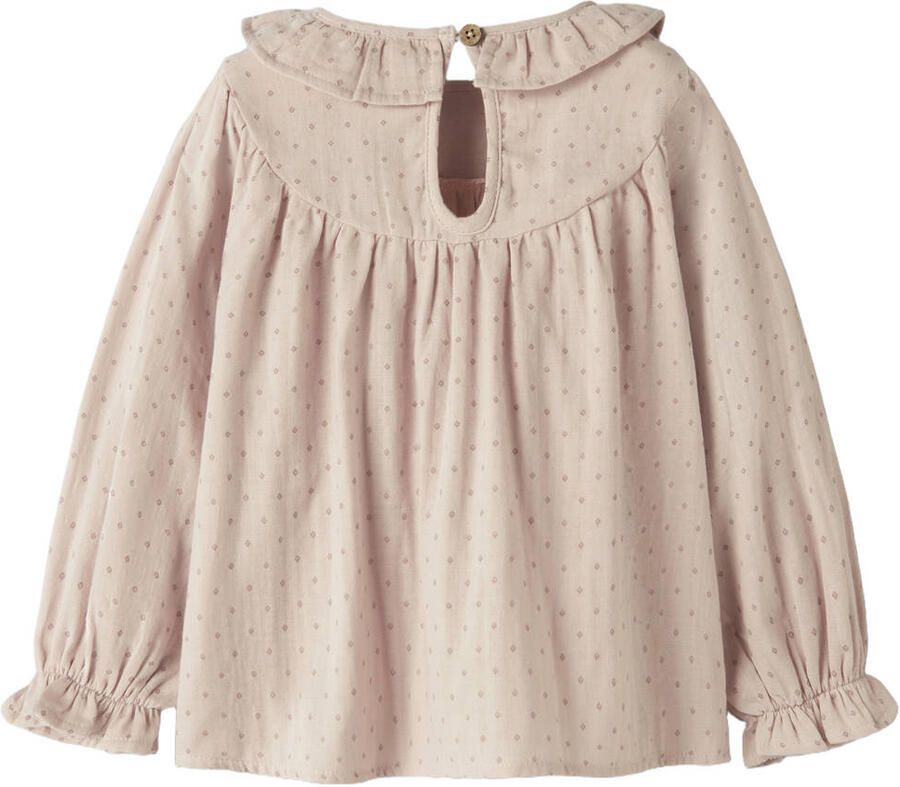 LIL' ATELIER MINI blousetop lichtroze