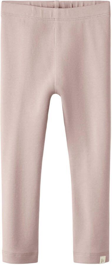 LIL' ATELIER MINI casual broek lichtroze