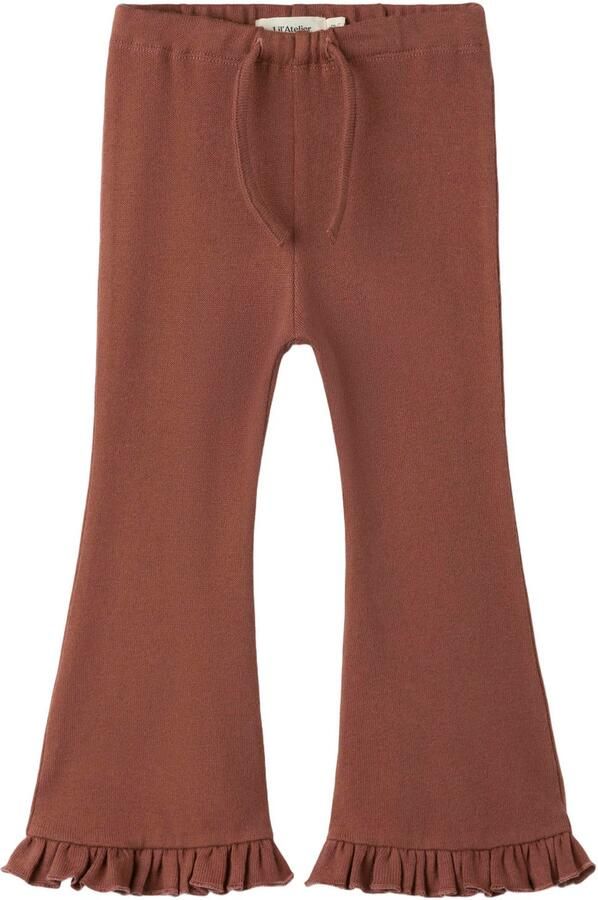 LIL' ATELIER Meisjes Broeken Nmfthoro Har Bootcut Pant Lil Bordeaux - Foto 2