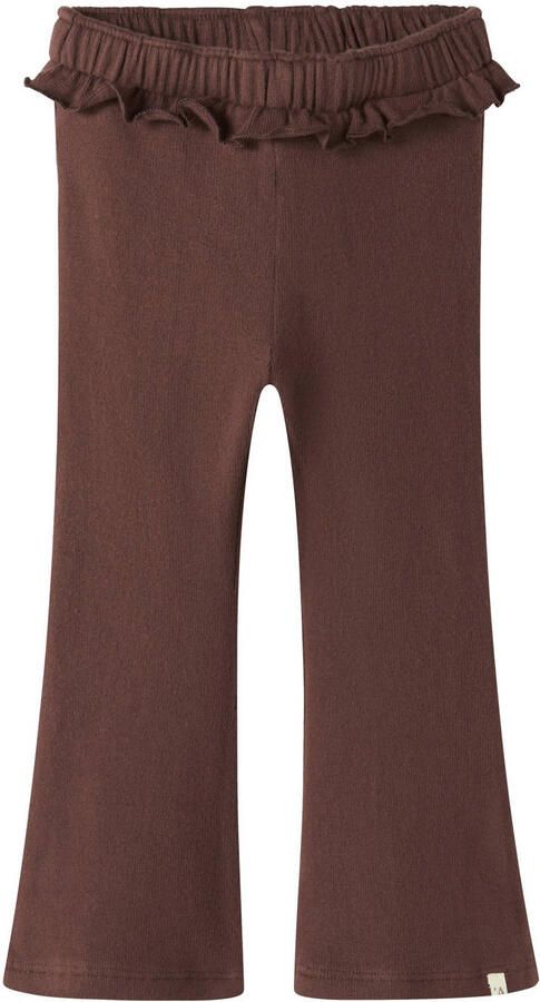 LIL' ATELIER Meisjes Broeken Nmfthora Hun Reg Bootcut Pant Lil Bruin - Foto 4