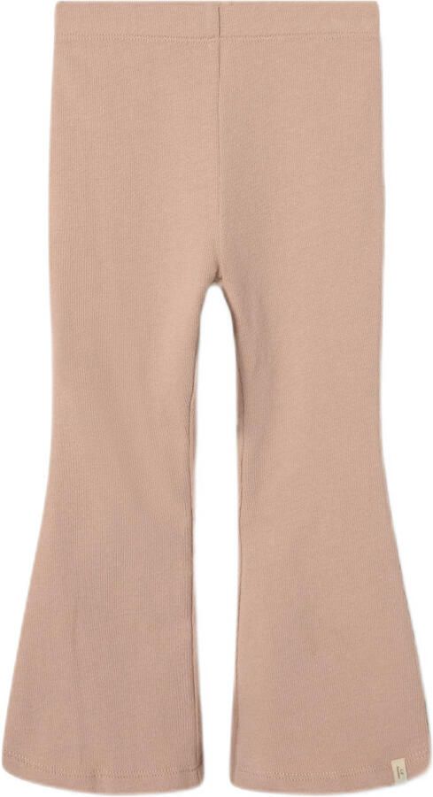 LIL' ATELIER MINI flared legging lichtroze - Foto 1