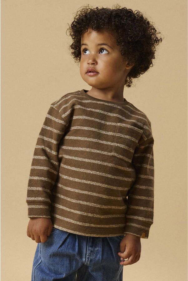 LIL' ATELIER Jongens Truien & Vesten Nmmoby Ls Loose Top Lil Bruin