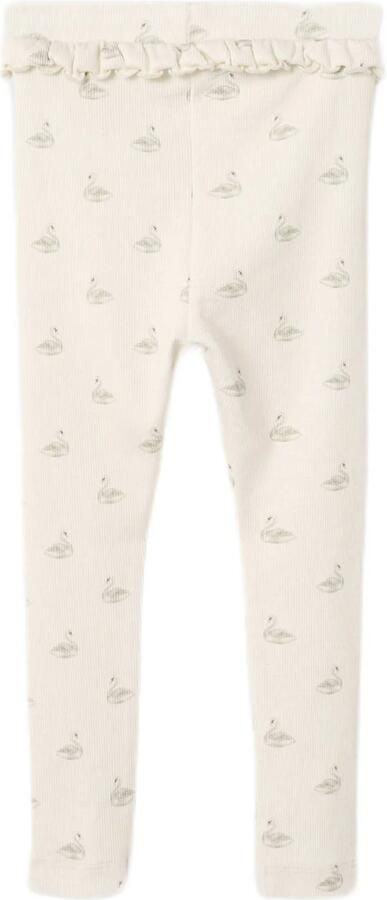 LIL' ATELIER Meisjes Broeken Nmfgavo Efi Slim Leffing Lil Noos Ecru - Foto 6