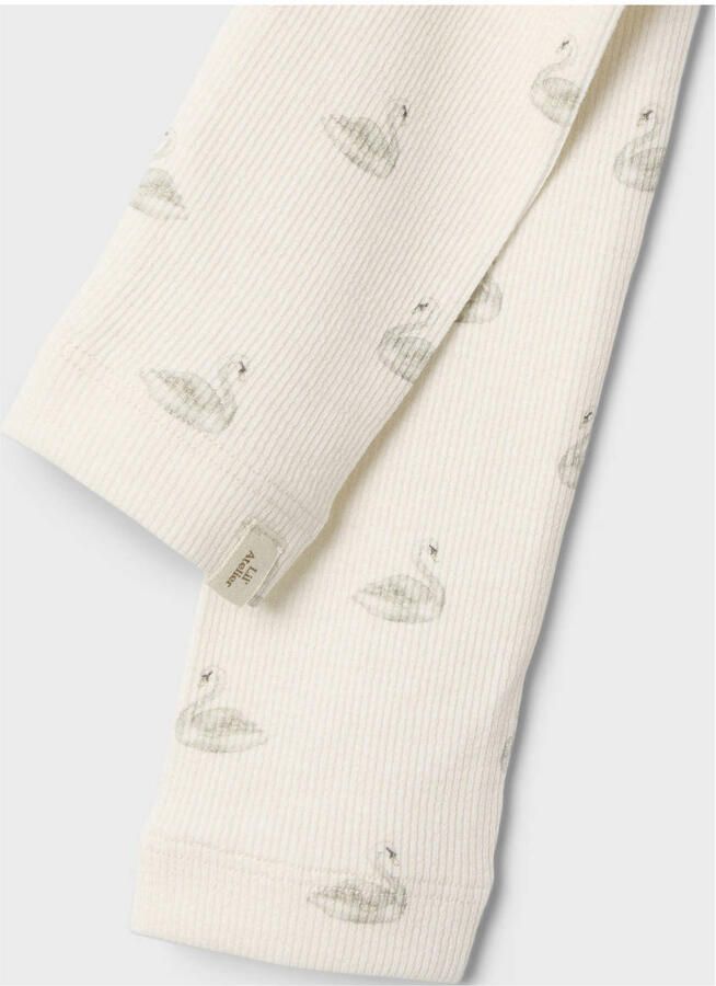 LIL' ATELIER Meisjes Broeken Nmfgavo Efi Slim Leffing Lil Noos Ecru - Foto 4