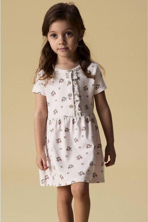 LIL' ATELIER MINI korte jurk ecru