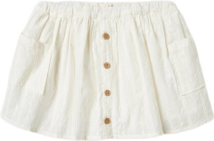 LIL' ATELIER Meisjes Rokken Nmfjazelle Skirt Lil Gebroken Wit - Foto 5