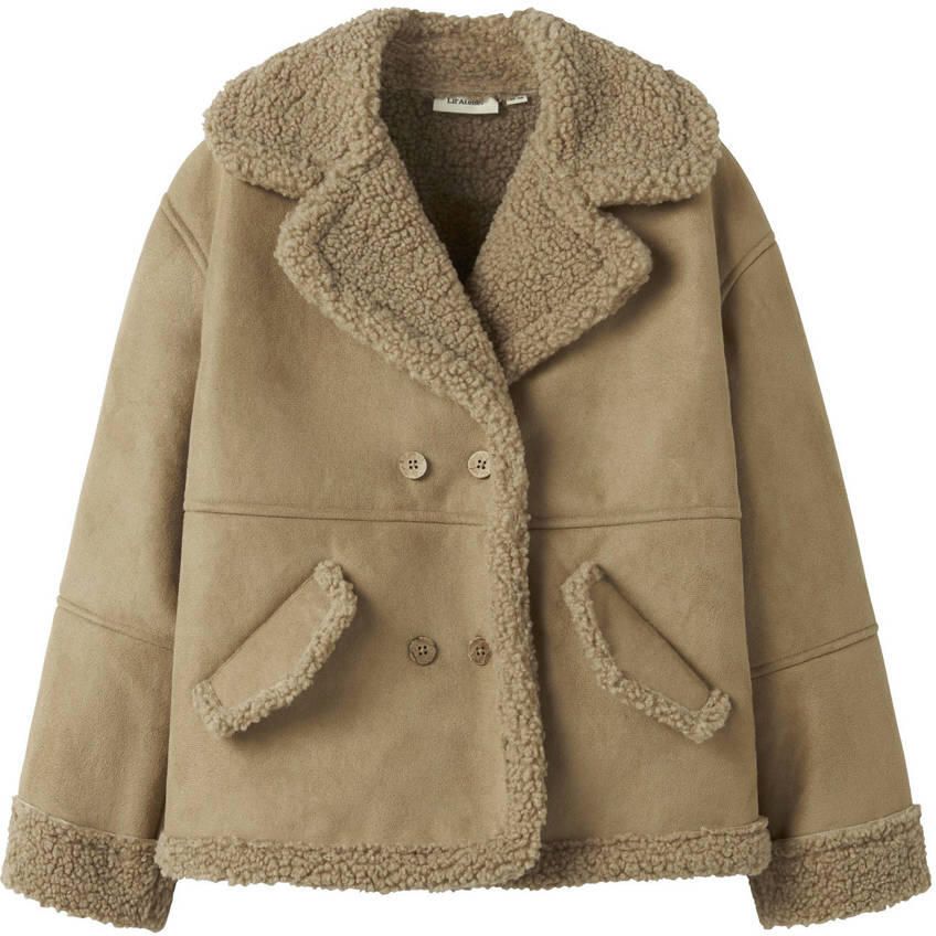 LIL' ATELIER Jassen Nmnnester Oversized Jkt Lil Camel - Foto 6