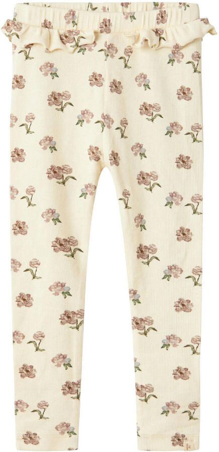 LIL' ATELIER Meisjes Broeken Nmfgavo Efi Slim Legging Lil Noos Beige - Foto 3