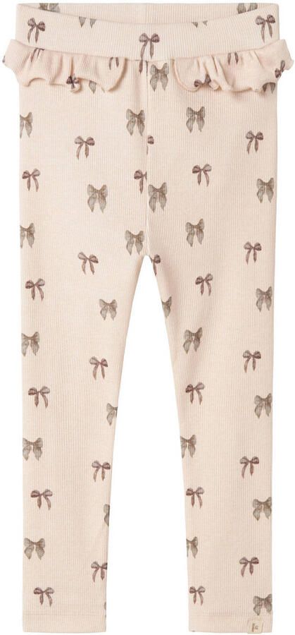LIL' ATELIER MINI legging zalmroze - Foto 1